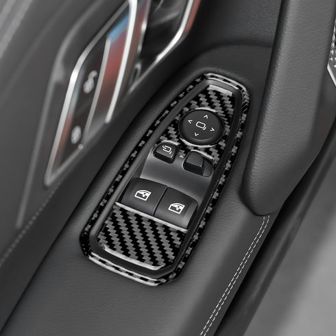 Carbon Fiber Window Lift Frame Trim For BMW Z4 G29 2019-2023